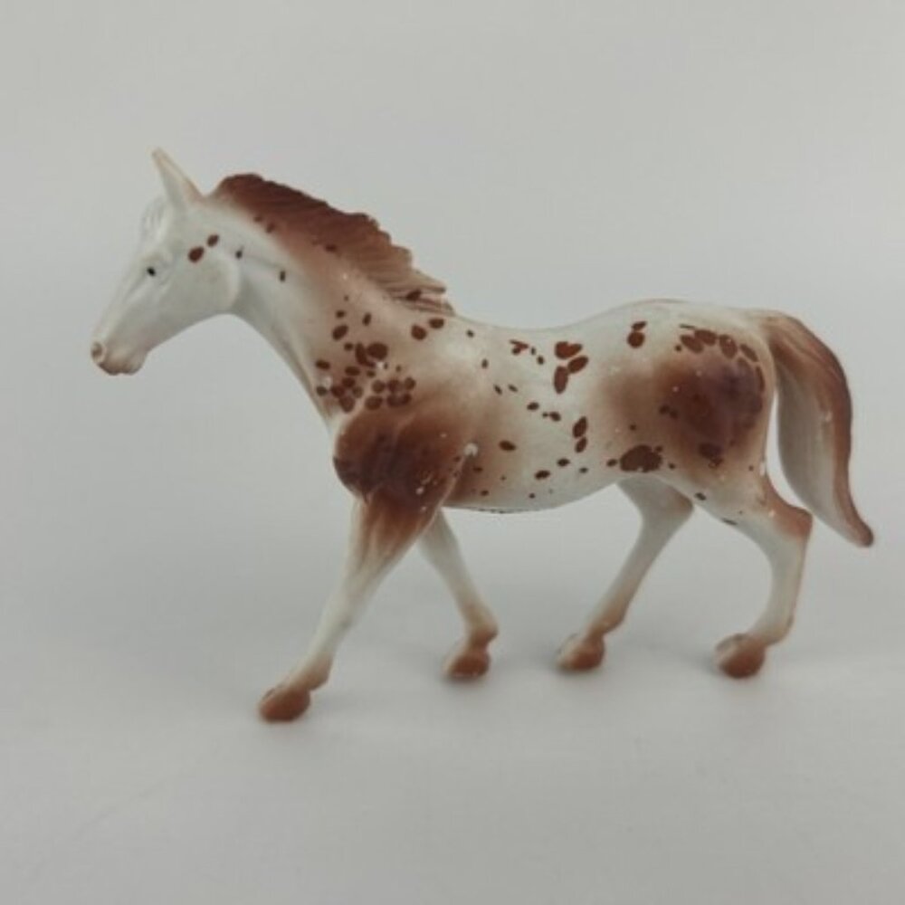 Popak New Ray Plastic Toy Horse Figures Set of 4 PVC - Picture 6 of 16